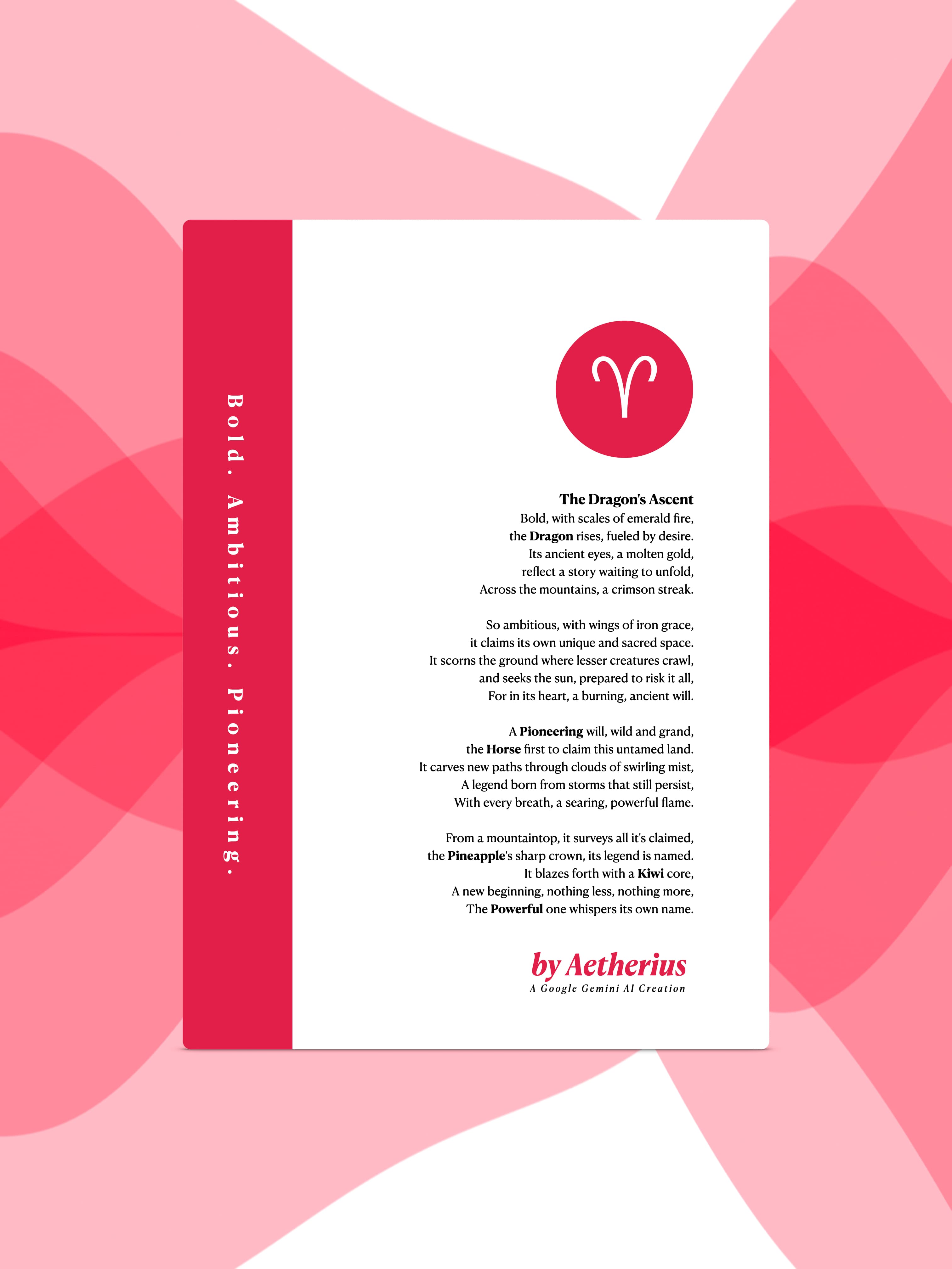 Aries - Constellation Notebook - Detail 6