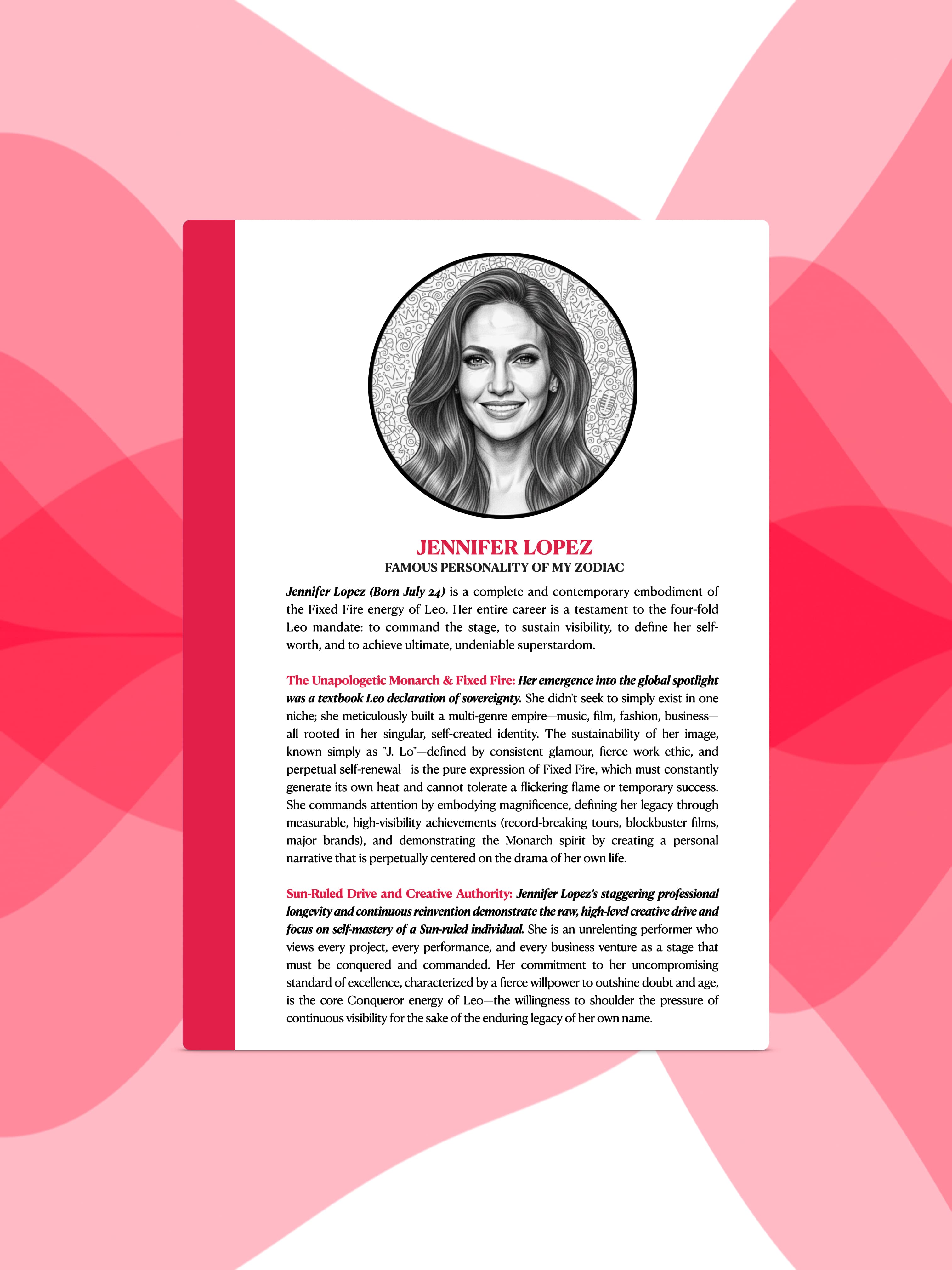 Leo - Constellation Notebook - Detail 2