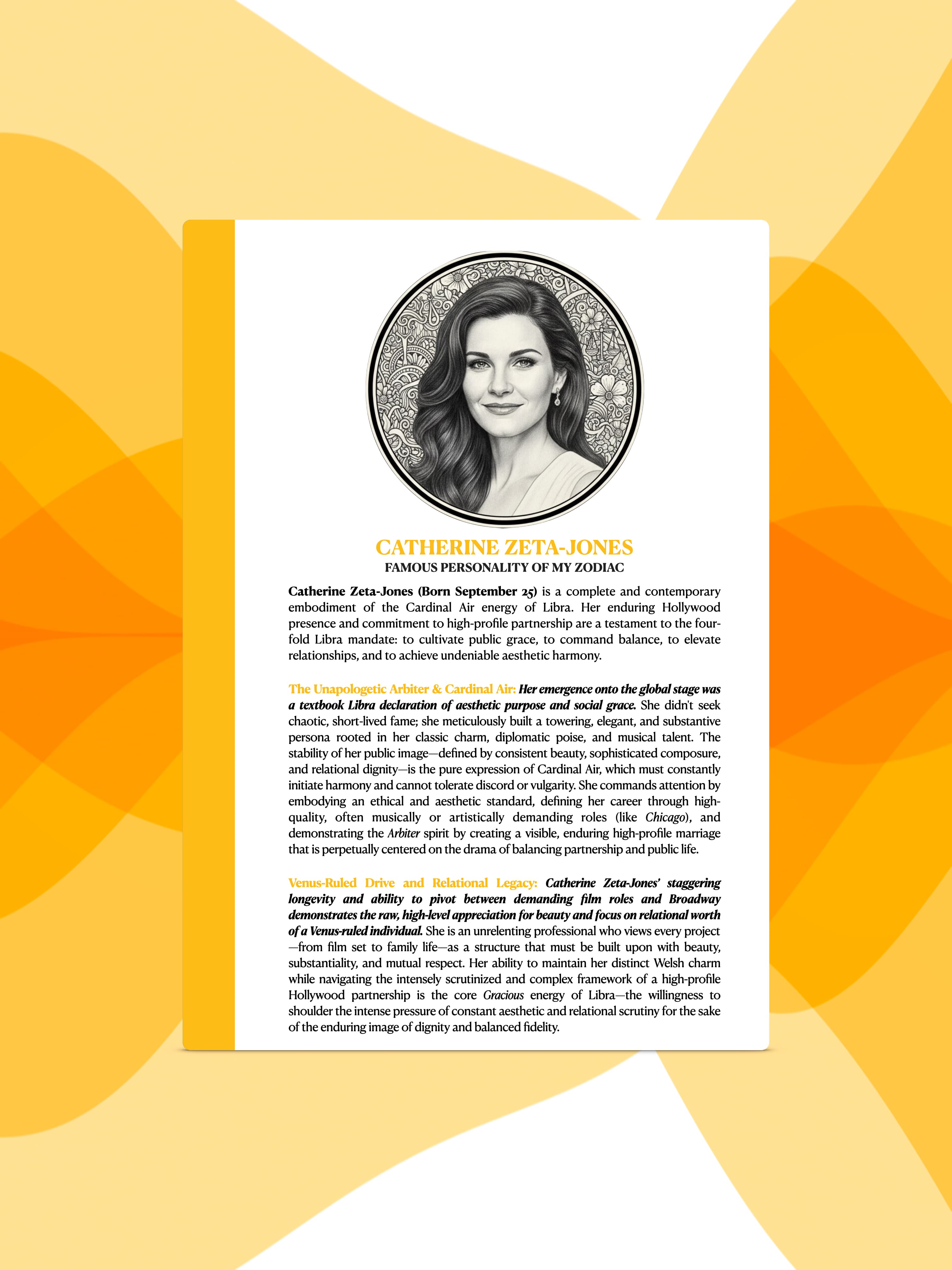 Libra - Constellation Notebook - Detail 2