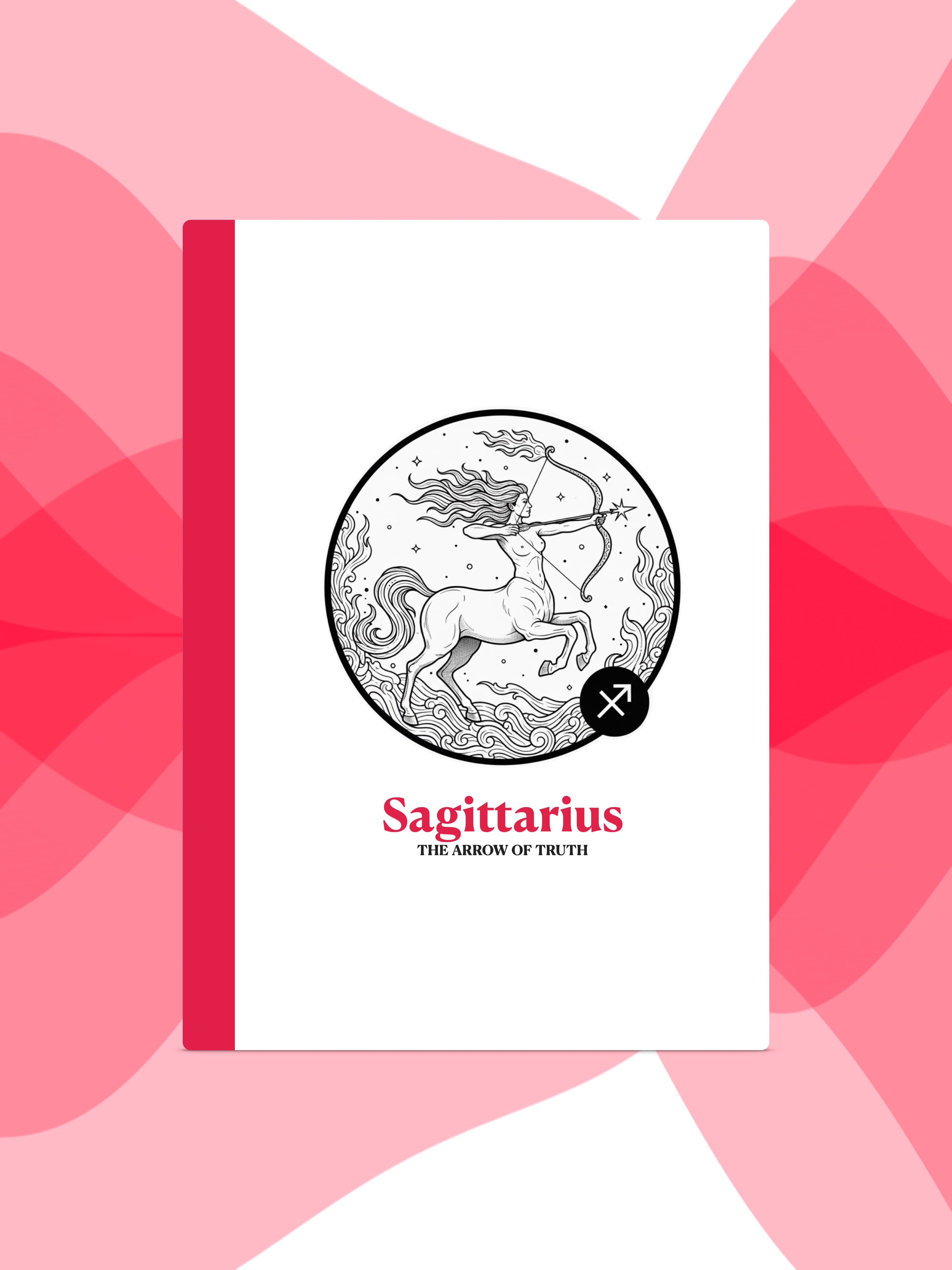 Sagittarius - Constellation Notebook - Detail 1