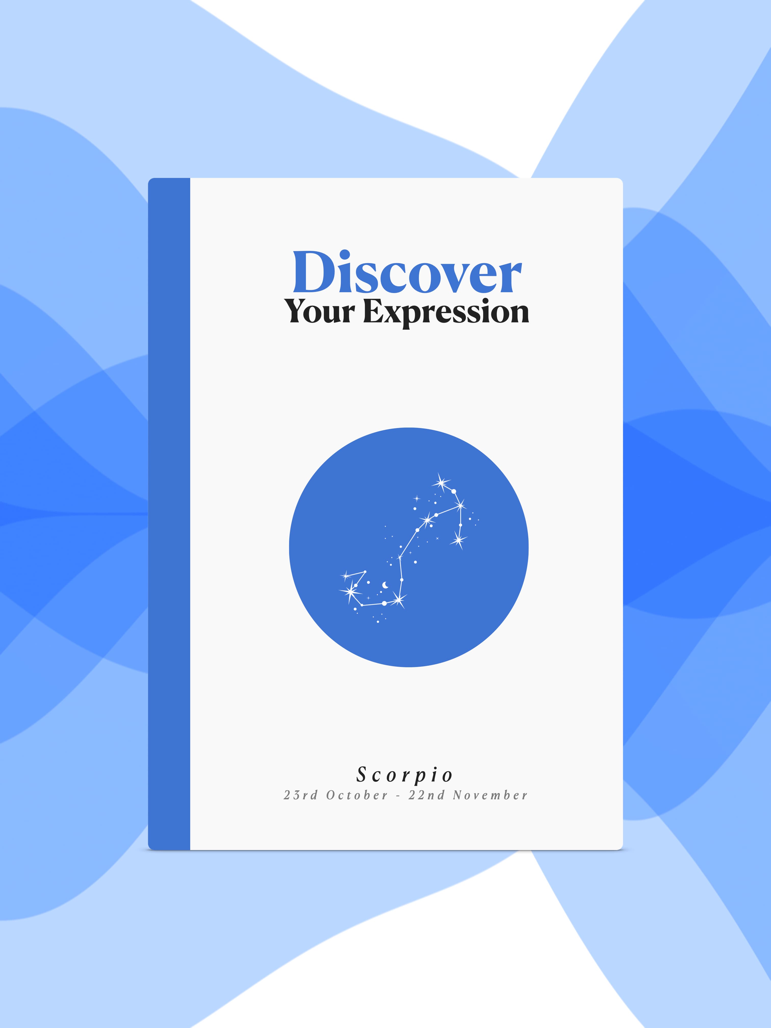 Scorpio - Constellation Notebook - Detail 4