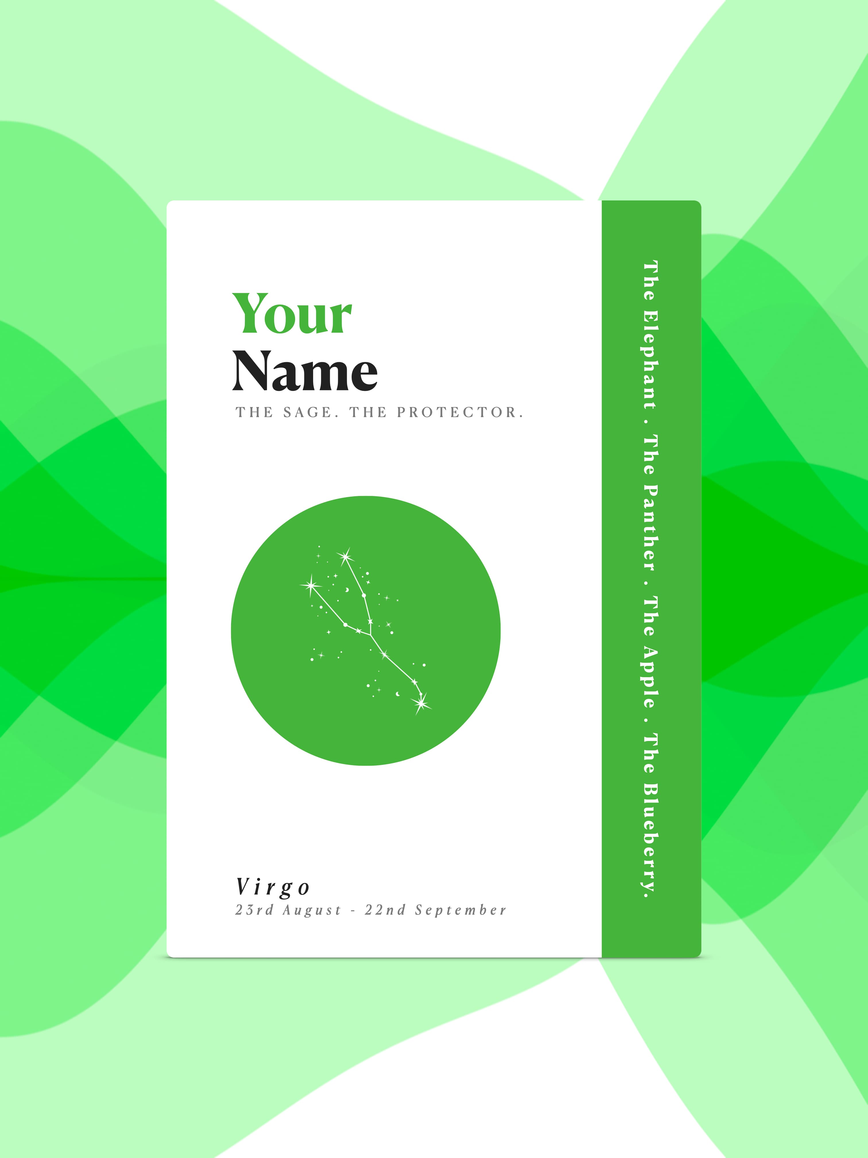 Virgo - Constellation Notebook - Main