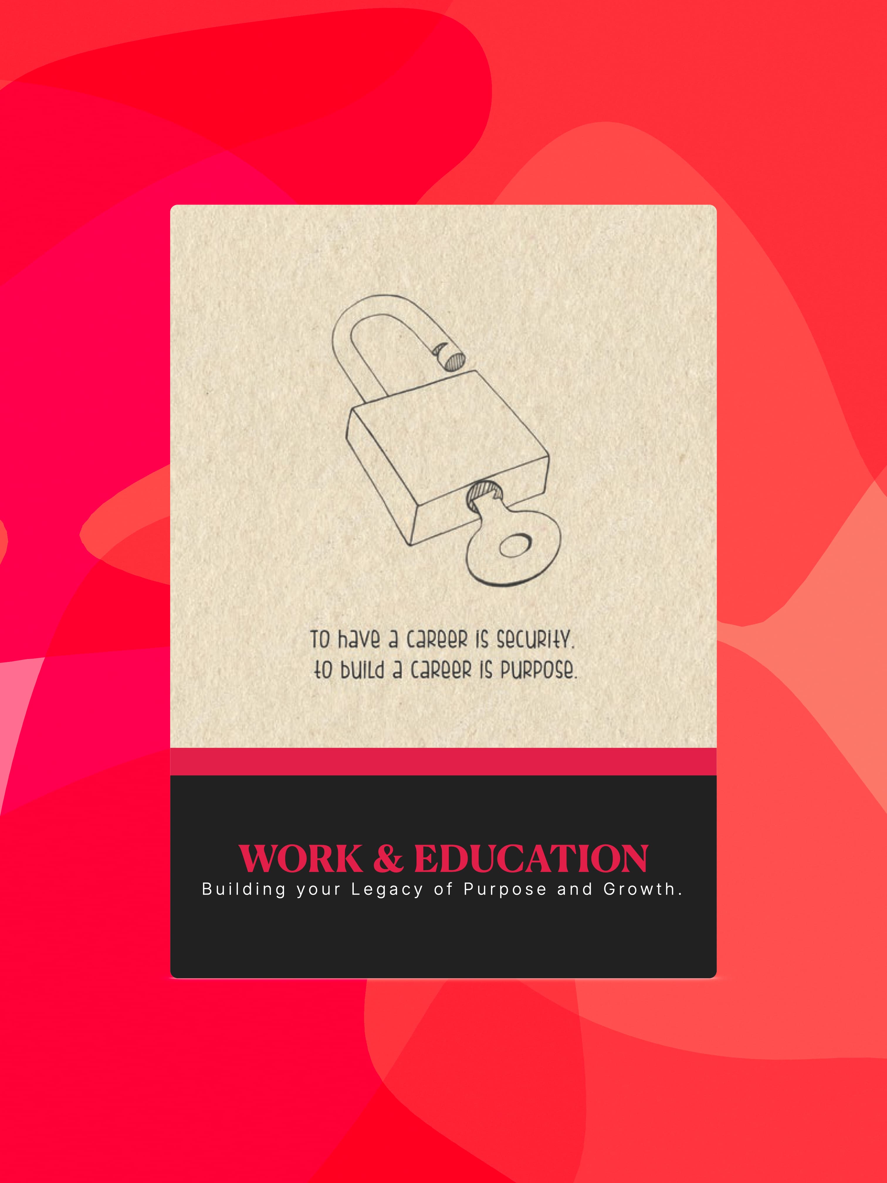 Work & Education - Legacy Notebook - Main