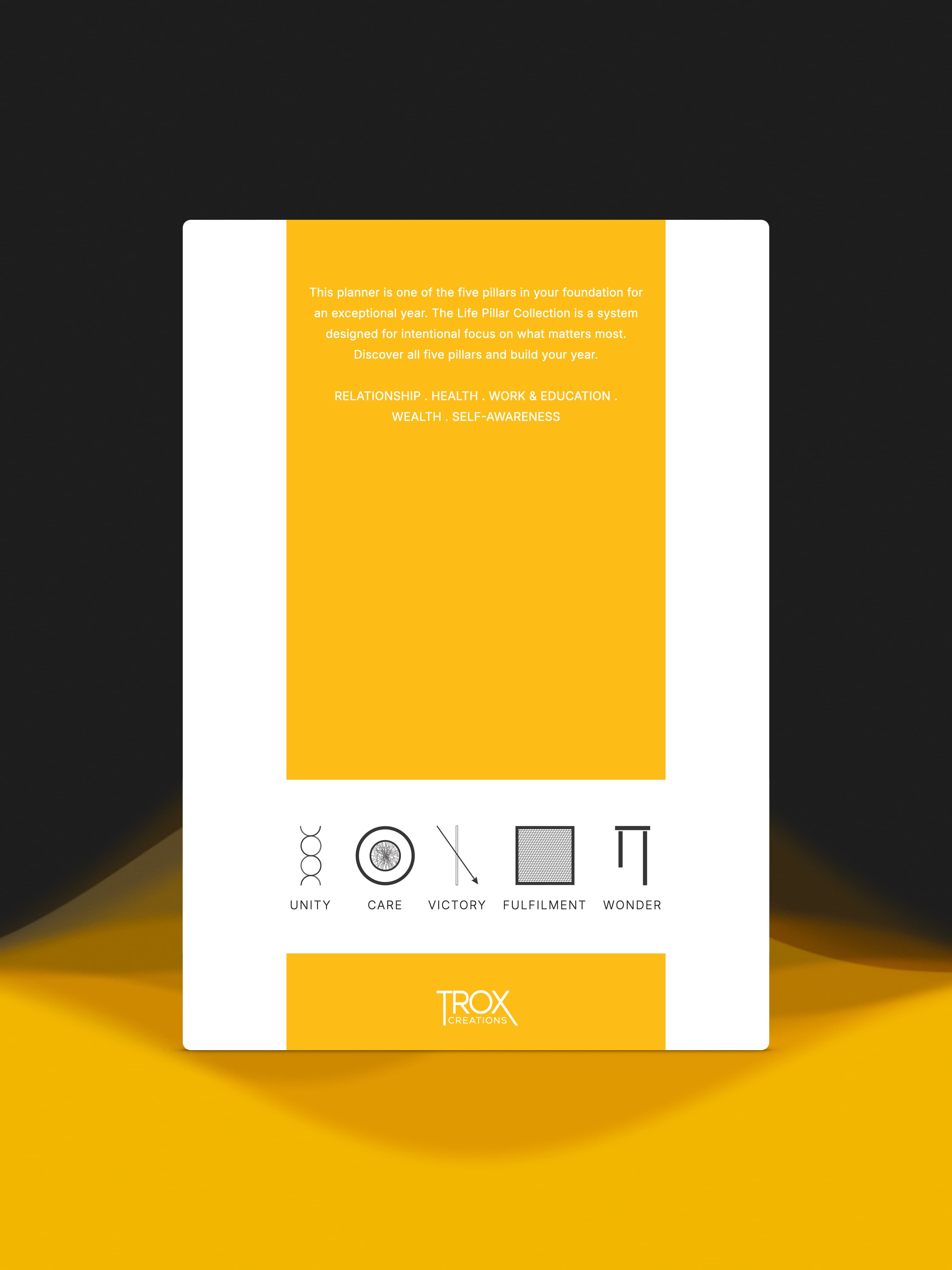 Health - Life Pillar Notebook - Detail 1