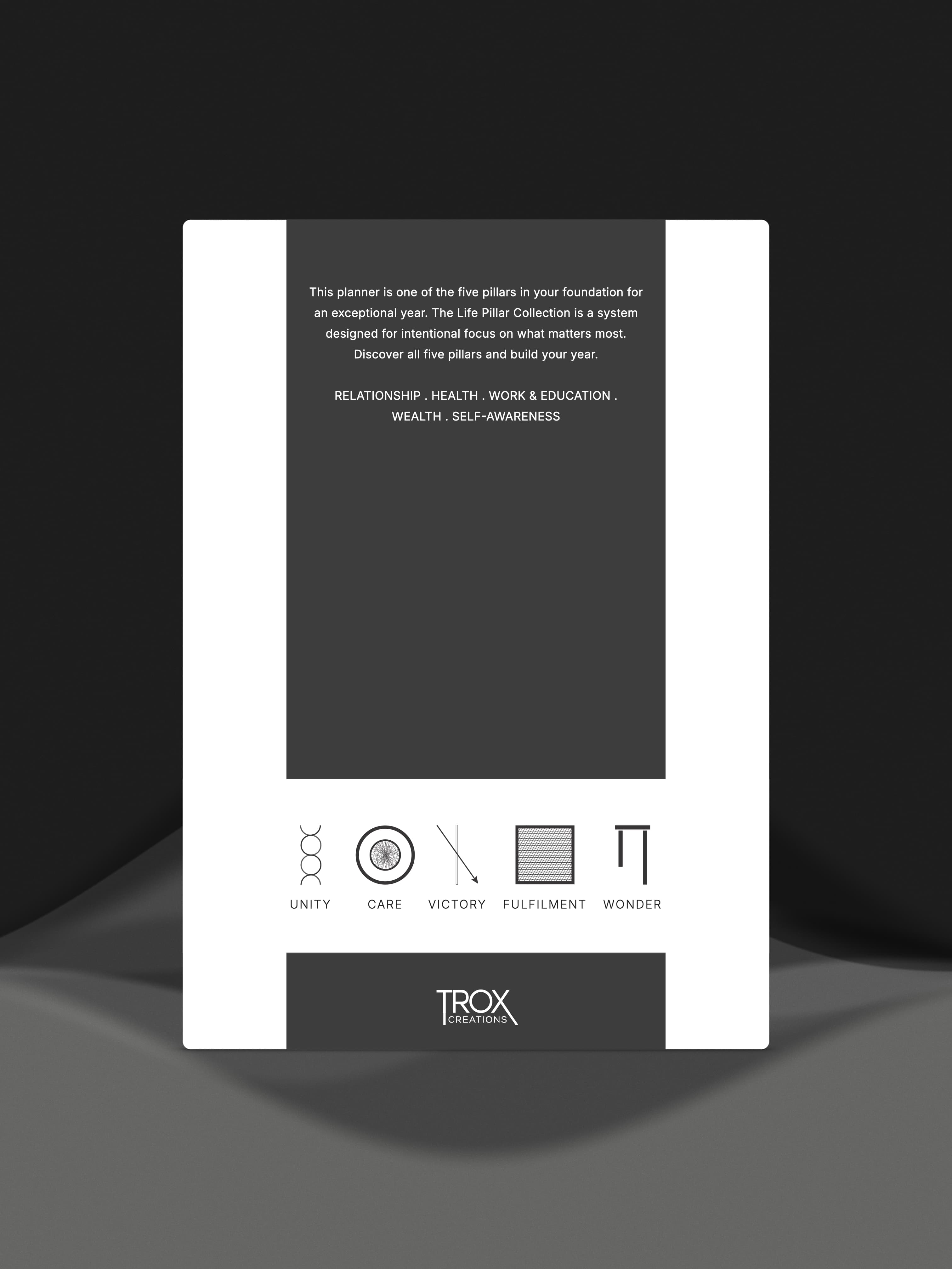 Self-Awareness - Life Pillar Notebook - Detail 1