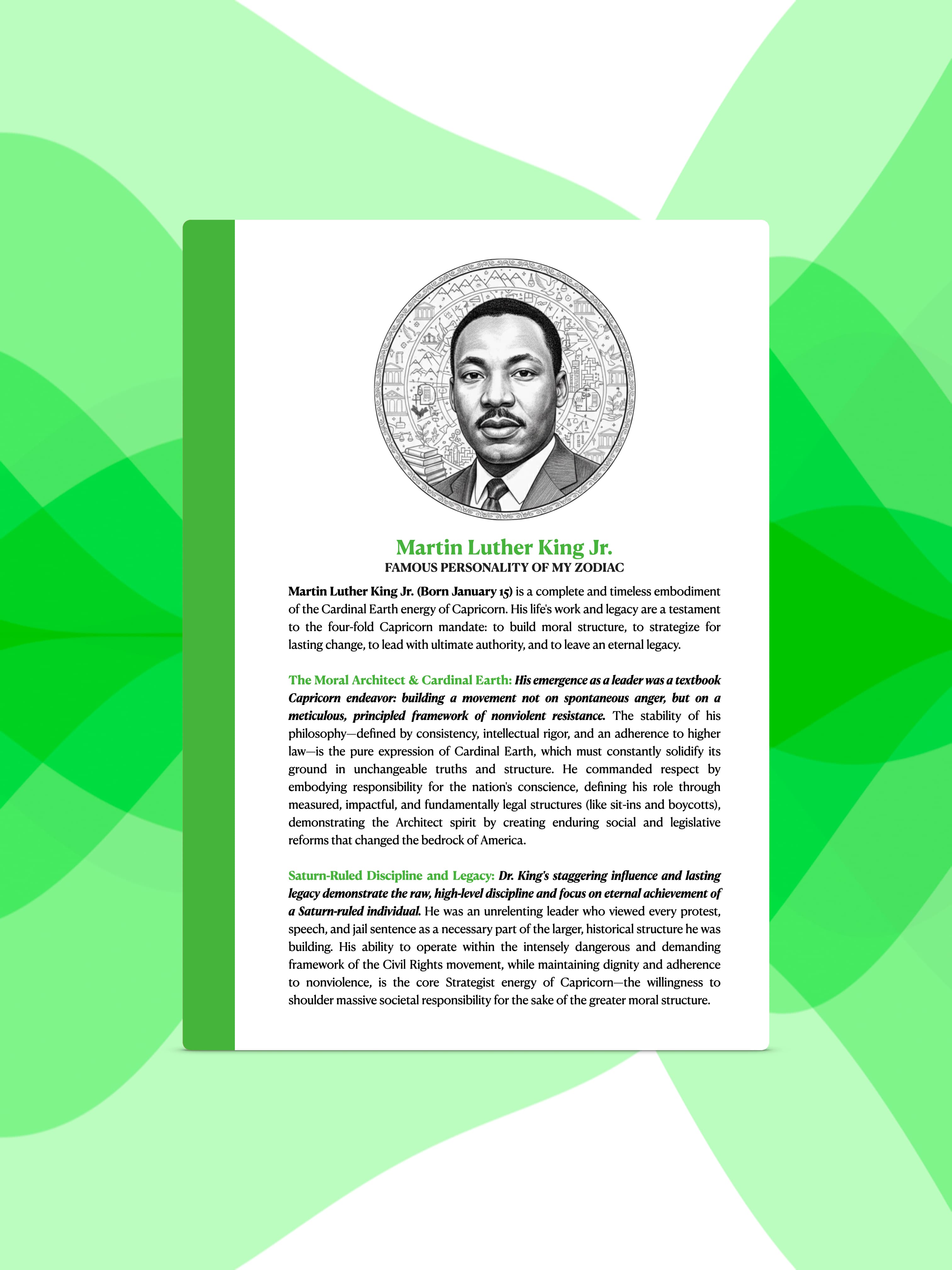 Capricorn - Constellation Notebook - Detail 3