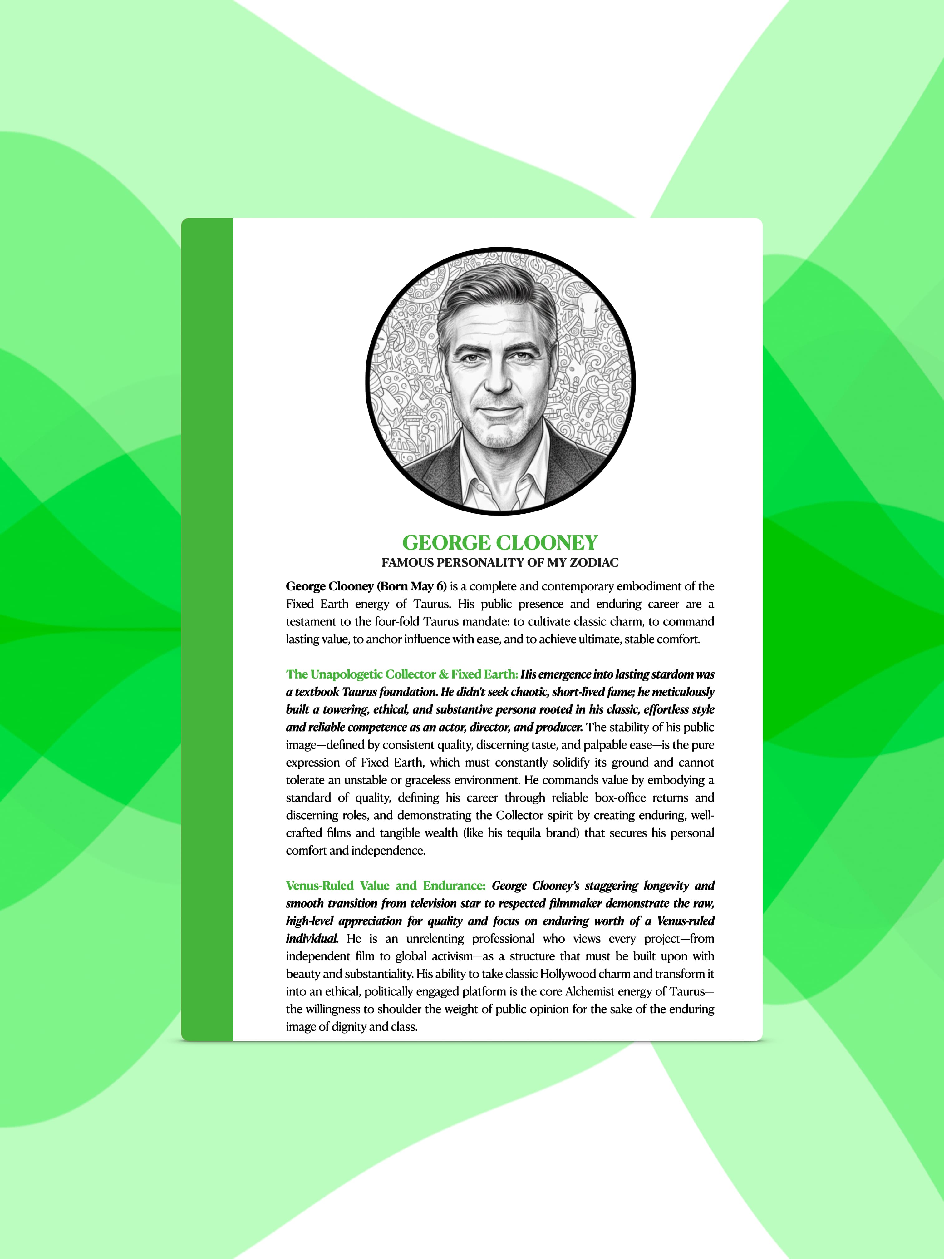 Taurus - Constellation Notebook - Detail 3