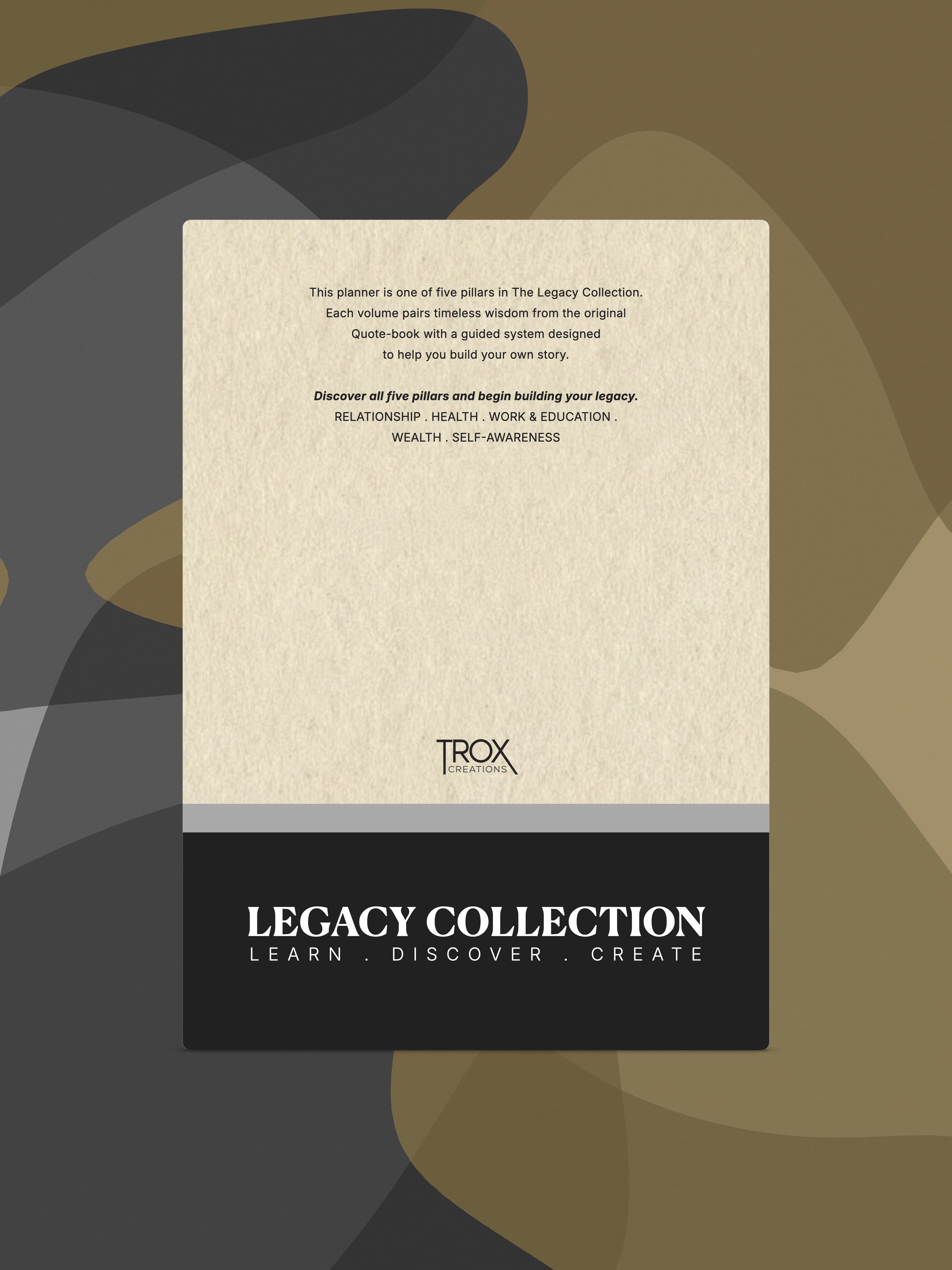 Self-Awareness - Legacy Notebook - Detail 1
