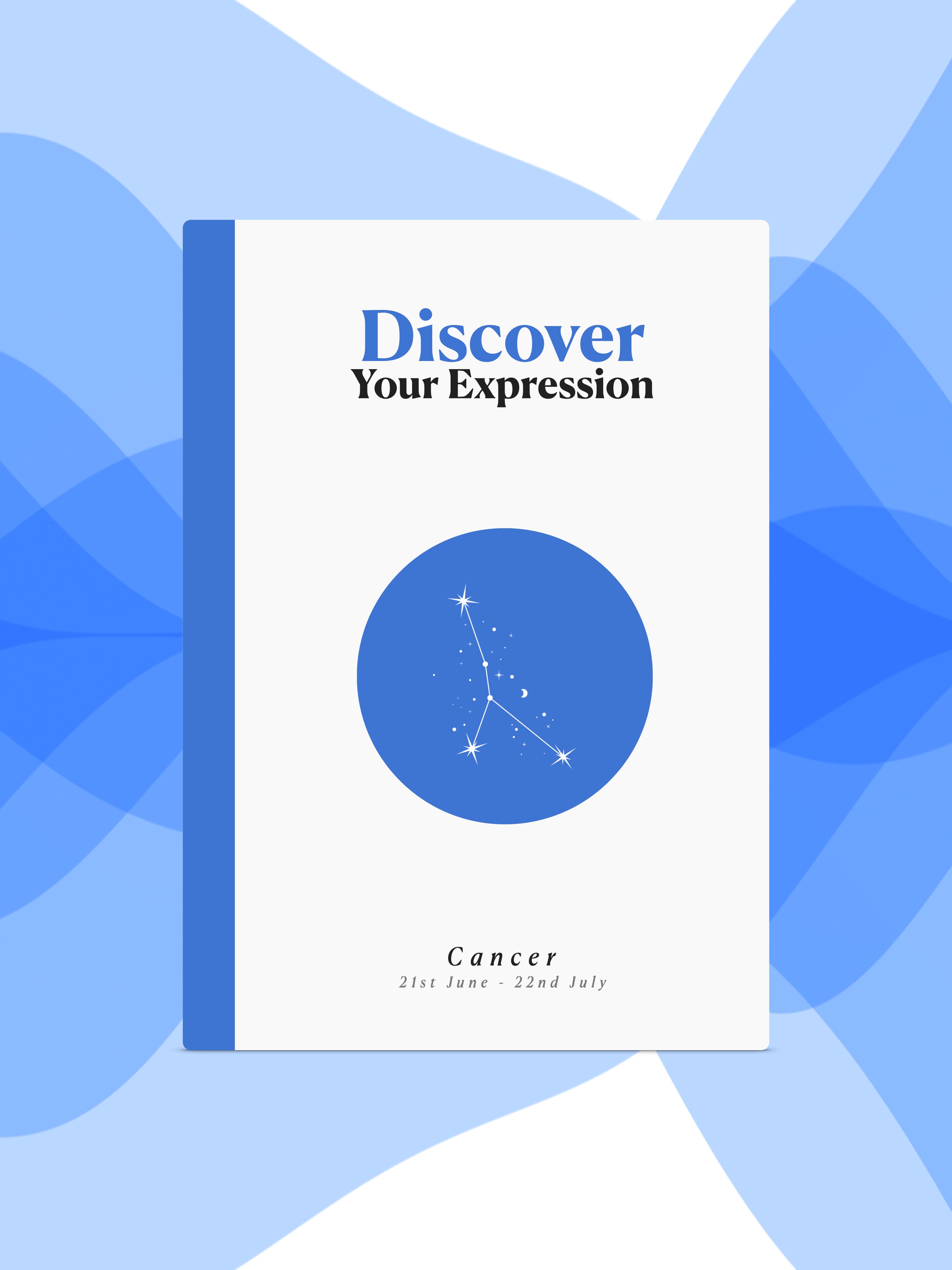 Cancer - Constellation Notebook - Detail 4